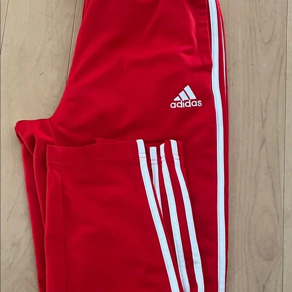 Adidas Vibrant Red Tracksuit size Small set